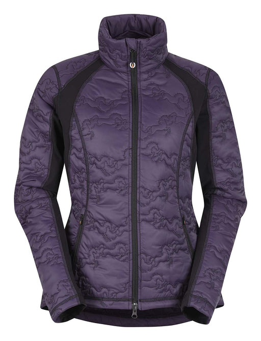 Kerrits Riders Delite Quilted Jacket, Blackberry/Black - Jeffers - Horse Supplies > Riding Apparel & Accessories