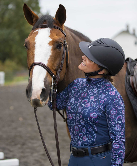 Kerrits Up Tempo Fleece Tech Top - Jeffers - Women > Women's Riding & Equestrian Clothes