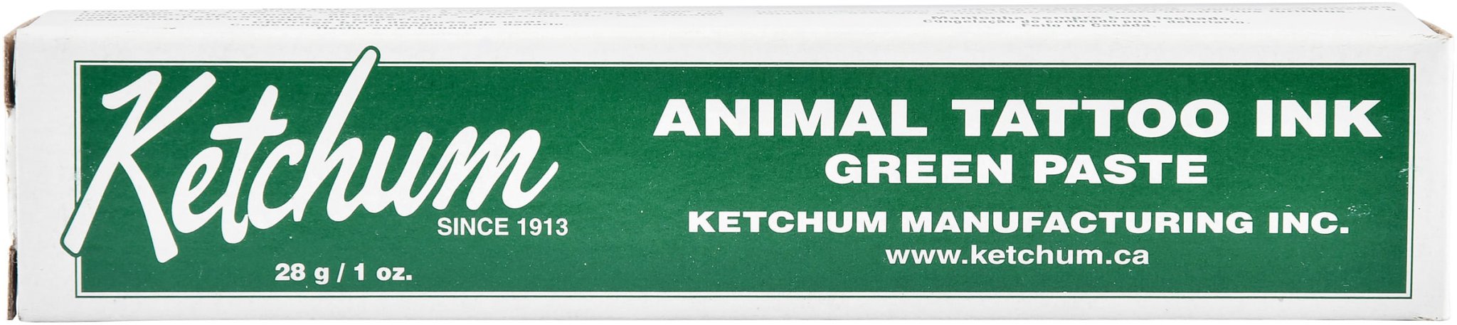 Ketchum Green Animal Tattoo Paste for Livestock, 1 oz — Jeffers