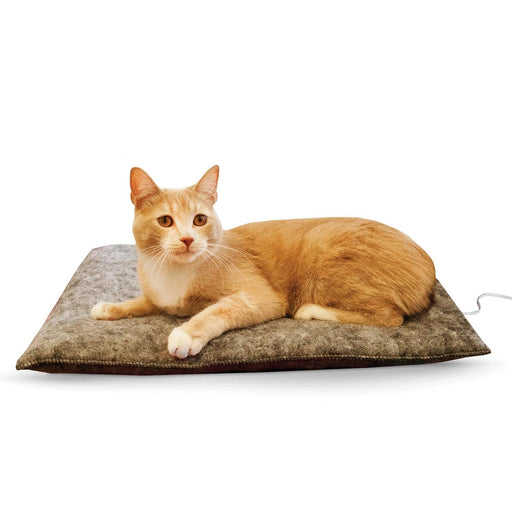 K&H Amazin’ Thermo - Kitty Pad Heated Cat Bed – Indoor Cat Warming Pad with 4 - Watt Removable Heater, Machine Washable - Jeffers - Home Goods & Gifts > Seasonal Holiday Decor