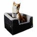 K&H Pet Products Bucket Booster Pet Seat, Rectangle, Knockdown - PCFJ - Black/Gray - Large - 1