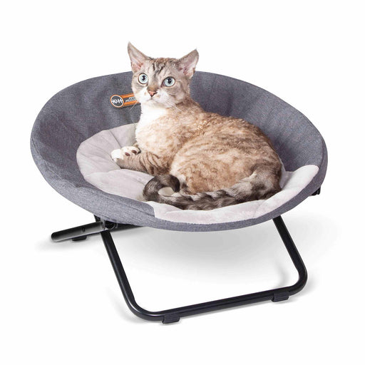 K&H Pet Products Elevated Cozy Cot - PCFW - Gray - Small - 9