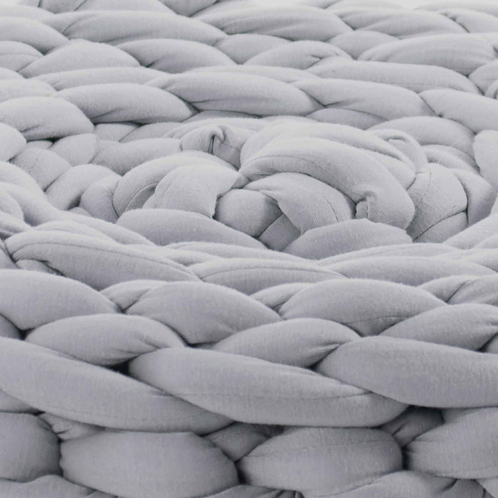 K&H Pet Products Knitted Pet Bed, 17" - PCG3 - Gray - 17" X 4" - 6