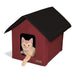 K&H Pet Products Outdoor Heated Kitty House Cat Shelter - PCV3 - Red - 19" x 22" x 17" - 10