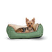 K&H Pet Products Self - Warming Lounge Sleeper Pet Bed, Sage/Tan, Small, 16" X 20" - PCGV - Sage/Tan - Small - 1