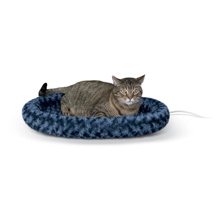 K&H Thermo - Kitty Fashion Splash Heated Cat Bed – Orthopedic, Energy - Efficient, Plush Indoor Cat Bed, Machine Washable - Jeffers - Home Goods & Gifts > Seasonal Holiday Decor