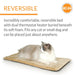K&H Thermo - Kitty Mat Heated Cat Bed – Indoor Reversible Heated Cat Mat, Low - Wattage, Machine Washable, Cozy Nap Pad - Jeffers - Home Goods & Gifts > Seasonal Holiday Decor