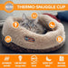 K&H Thermo - Snuggle Cup Bomber Heated Cat Bed – Plush, Indoor, Removable Heater, Machine Washable, Cozy Nesting Bed - Jeffers - Home Goods & Gifts > Seasonal Holiday Decor