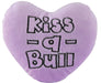 Kiss - A - Bull Plush Conversation Heart - Jeffers - Dog Supplies > Dog Toys