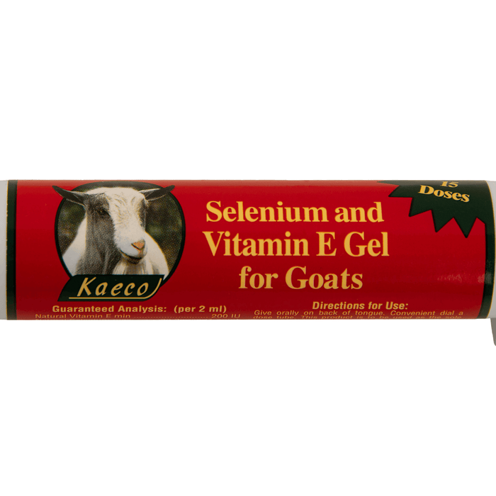 Selenium & Vitamin E Gel for Goats - 30 mL Selenium & Vitamin E Gel  