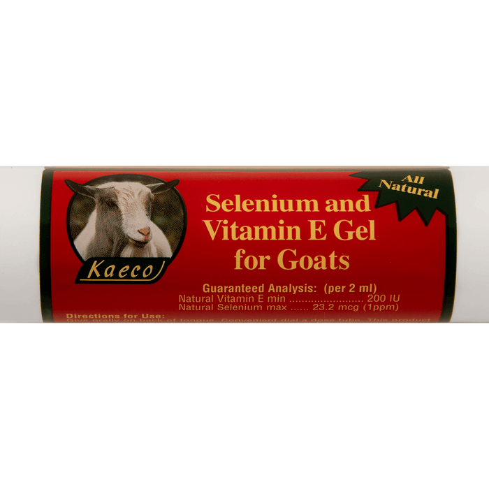 Selenium & Vitamin E Gel for Goats - 80 mL Selenium & Vitamin E Gel  