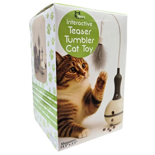 Interactive Cat Exercise Teaser Tumbler Toy  