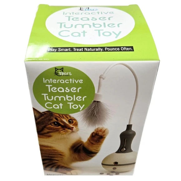 Interactive Cat Exercise Teaser Tumbler Toy  