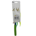 Retractable Cat Teaser Wand Toy with 2 Colorful Replacement Twist Worms and Bell  