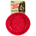 Silicone Dog Lick Bowl Slow Feeder with Suction Cups in Assorted Colors  