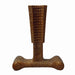 5.75 Wood Fiber T-Bone Pet Dog Chew Toy Size 5.75