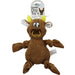 Animal-Shaped Plush Pet Squeaker Toy  