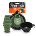 Pilot & Scout Feed N Sip Collapsible Dog Bowl and Water Bottle Set  