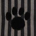 Bone Dry Pet Grooming Microfiber Towel in Black Stripe Embroidered Collection  