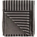 Bone Dry Pet Grooming Microfiber Towel in Black Stripe Embroidered Collection  