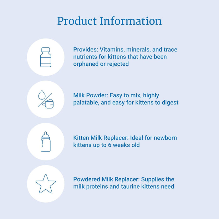 KMR Kitten Milk Replacer - Jeffers - Animal Health & Wellness > Vitamins & Supplements