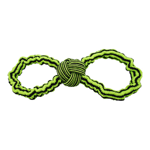 Knot - n - Chew Small/Medium, Gentle Tugger - H7W3 - Green/Black - Small/Medium - 1
