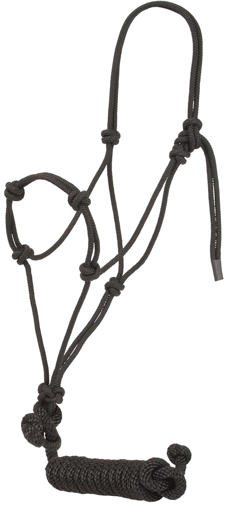 Knotted Poly Rope Training Halter, Yearling - 121ADA - 1