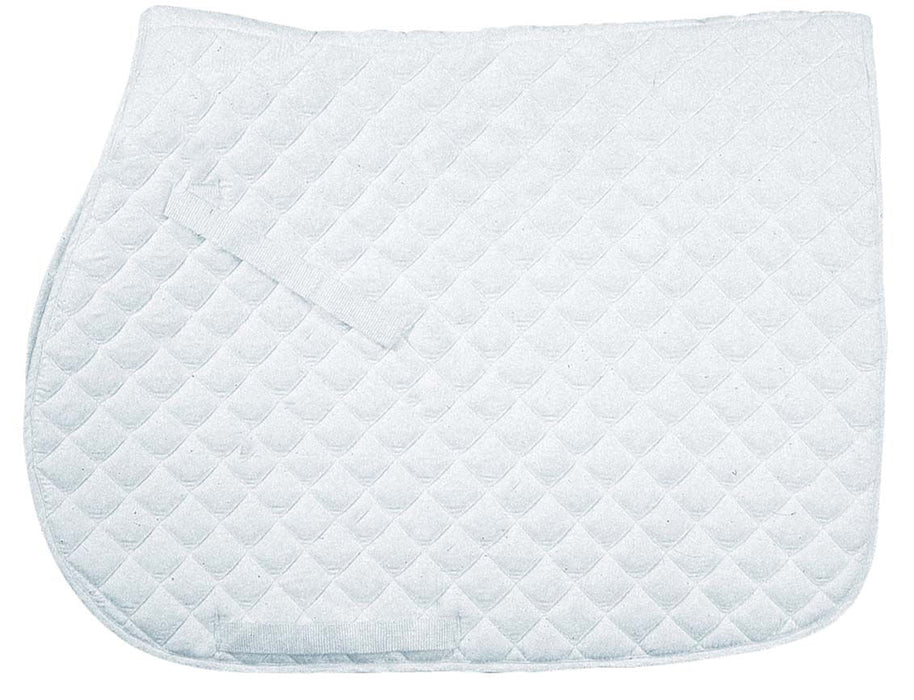 Roma Economy All Purpose Saddle Pad - White  