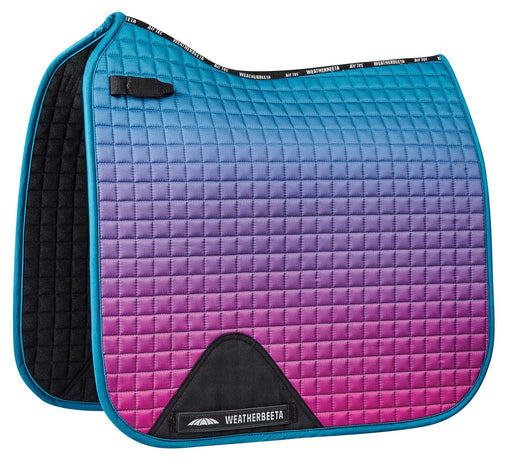 WeatherBeeta Prime Ombre Dressage Saddle Pad - Midnight Aurora  