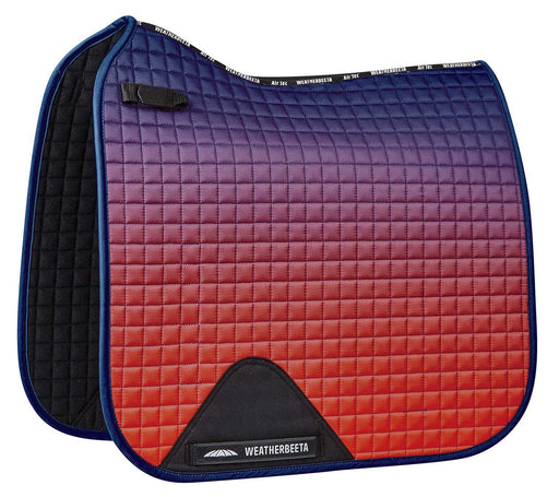 WeatherBeeta Prime Ombre Dressage Saddle Pad - Stormy Sky  