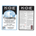 K.O.E. Kennel Odor Eliminator Concentrate - 005THL-KOEFS-P - Fresh - 16 oz - 10