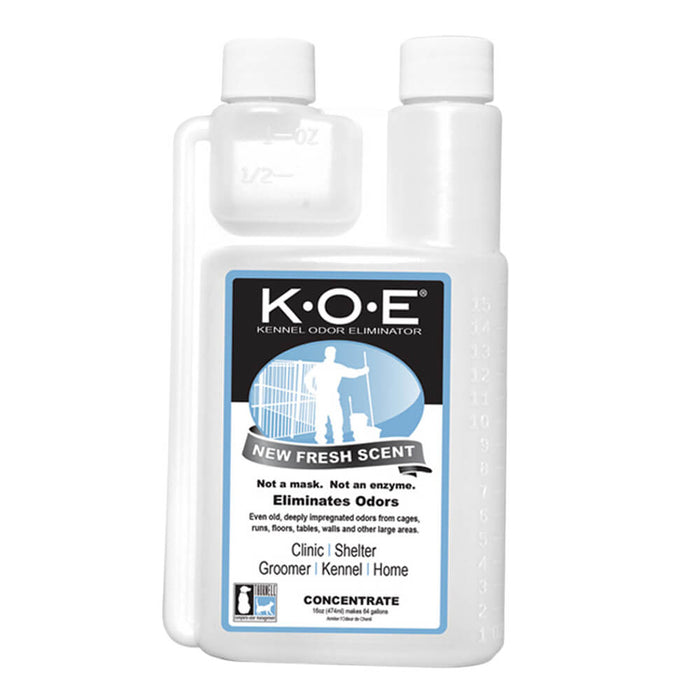 K.O.E. Kennel Odor Eliminator Concentrate - 005THL-KOEFS-P - Fresh - 16 oz - 9