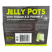 Komodo Jelly Pots, Fruit Mix - MR1FJ - assorted mango, strawberry, banana, melon - 40 - 3
