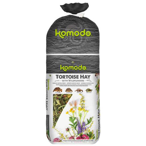 Komodo Tortoise Hay - MR1E7 - 24oz - Wildflowers - 2