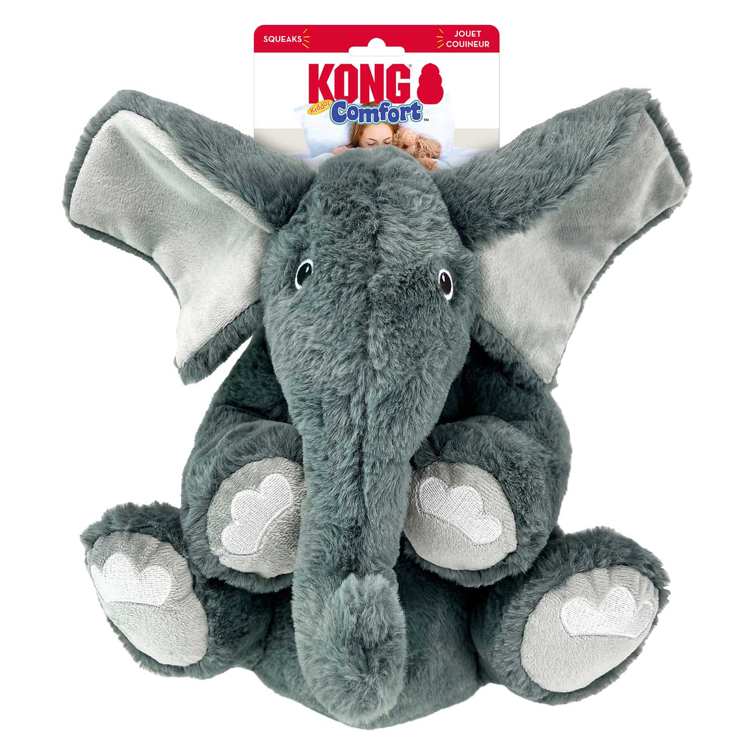 Comfort Kiddos Jumbo Elephant XL Plush Dog Toy — Jeffers