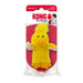 KONG Dr. Noyz X - Small Plush Dog Toys – Stuffing - Free, Soft Cuddle Toy with Removable and Extra Squeaker for Small Dogs - K9DQ - Duckie - XSmall - 1 ct - 4
