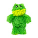 KONG Dr. Noyz X - Small Plush Dog Toys – Stuffing - Free, Soft Cuddle Toy with Removable and Extra Squeaker for Small Dogs - K9DR - Frog - XSmall - 1 ct - 9