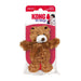 KONG Dr. Noyz X - Small Plush Dog Toys – Stuffing - Free, Soft Cuddle Toy with Removable and Extra Squeaker for Small Dogs - K9DS - Teddy Bear - XSmall - 1 ct - 20