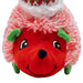 KONG Holiday Comfort HedgeHug Plush Squeaker & Crinkle Dog Toy - K9153 - Red - Medium - Each - 4