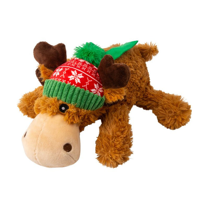 KONG Holiday Cozie™ Plush Reindeer Dog Toy with Squeaker - K9AAR - Medium - 1 ct - 6