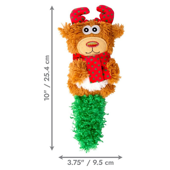 KONG Holiday Kickeroo® Assorted Characters Crinkle Catnip Cat Toy - K9AA7 - Assorted - One Size - 1 ct - 5
