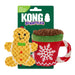 KONG Holiday Scrattles Gingerbread Mug & Cookie Catnip Cat Toy, 2-pk - K914N - Multi - One size - 2 Pack - 2
