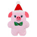 KONG Holiday Snuzzles™ Plush Dog Toy with Full-Body Squeaker - K914Q - Pig - XLarge - Each - 6
