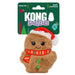 KONG Holiday Snuzzles™ Plush Dog Toy with Full-Body Squeaker - K914U - Gingerbread Man - XSmall (Mini) - Each - 11