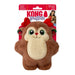 KONG Holiday Snuzzles Plush Dog Toy with Squeaker - K9AB2 - Small - Penguin - 1 ct - 3