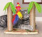 KONG Play Spaces Cat Tiki Twirl - K911R - 13.80"L x 11.70"H - 4