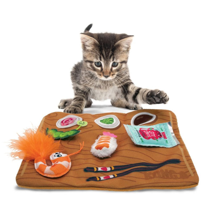 KONG Pull - A - Partz Sushi - Jeffers - Cat Supplies > Cat Toys