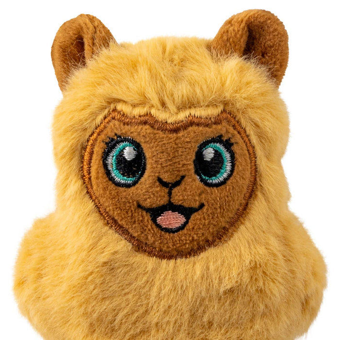 KONG Snuzzles Mini Squeaky Plush Dog Toy - K9ACD - Llama - XSmall - 1 ct - 12