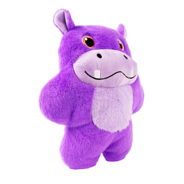 KONG Snuzzles XLarge Plush Dog Toy – Full - Body Squeaker - K9ACQ - Hippo - XLarge - 1 ct - 5
