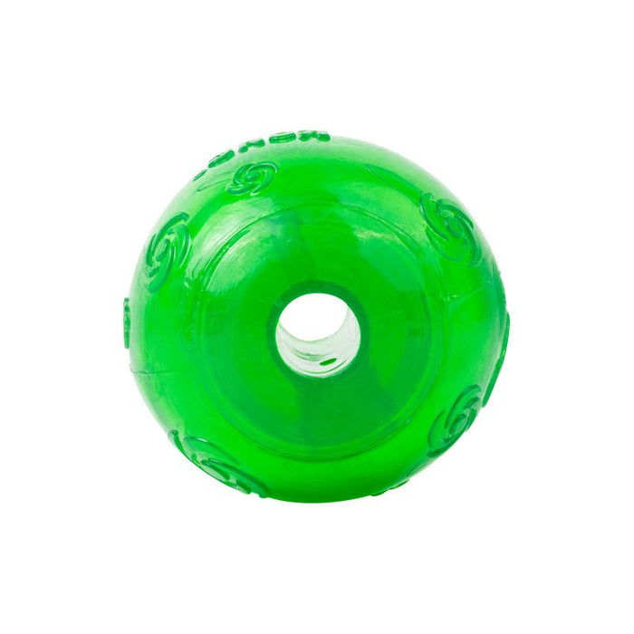 KONG Squeezz® Holiday Dog Toys – Fun Fetch & Chew Toys, Assorted Colors - K9ABA - Ball - Large - 1 ct - 5